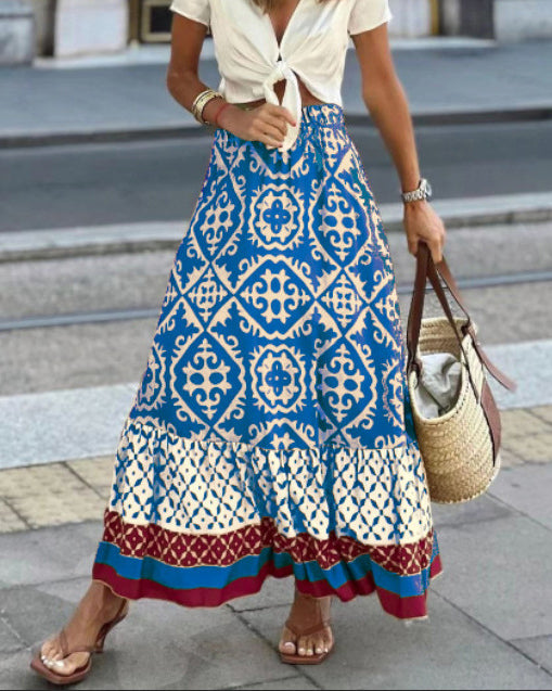 Cassey™ | Boho Tarzı Etek