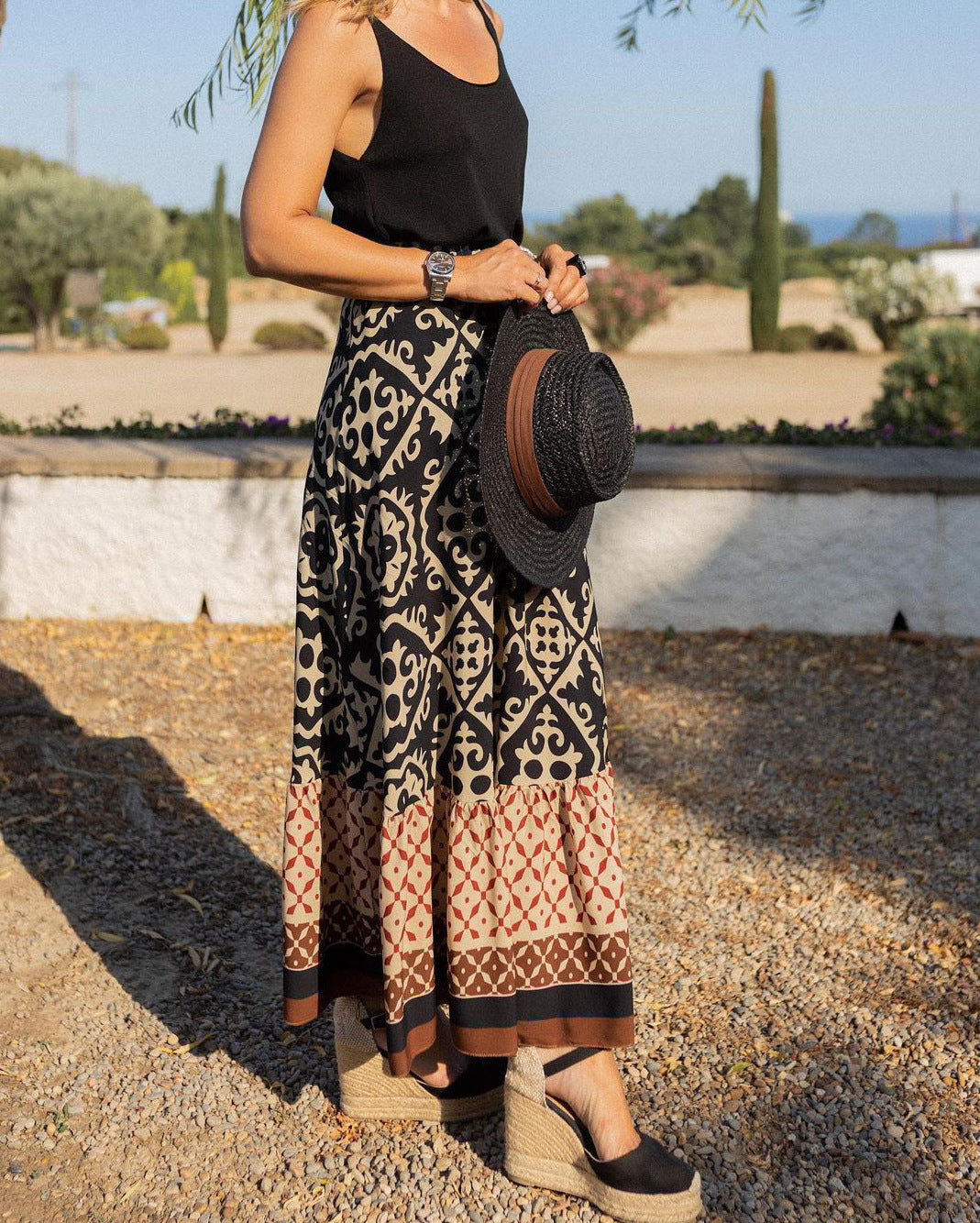 Cassey™ | Boho Tarzı Etek