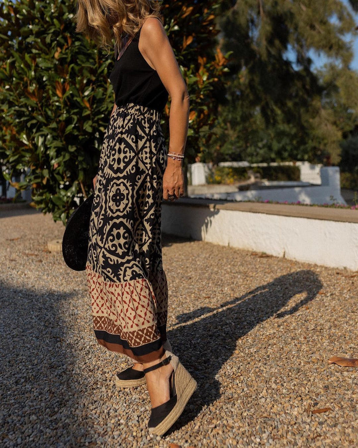 Cassey™ | Boho Tarzı Etek