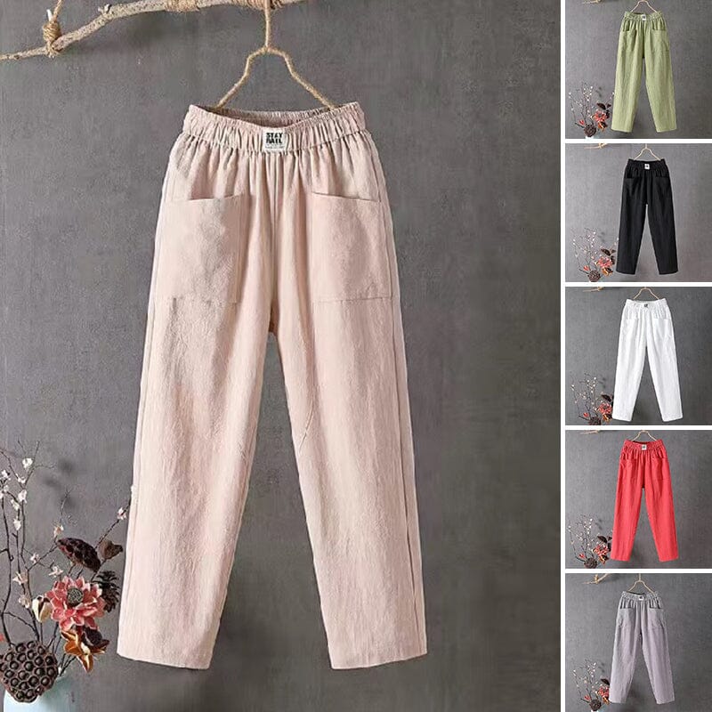 OLIVIA™ | Keten karışımlı Pantolon