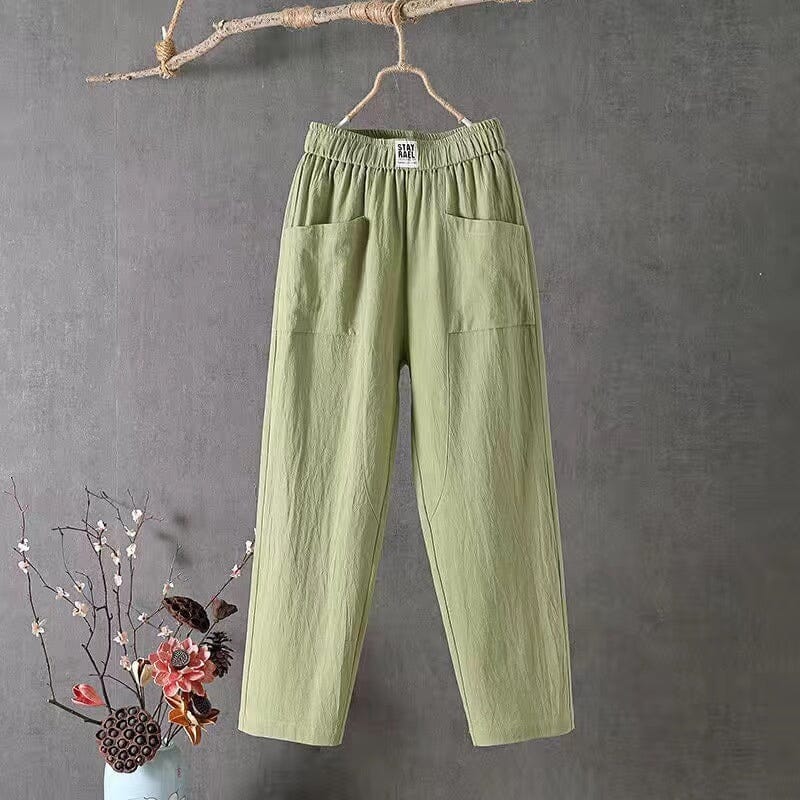 OLIVIA™ | Keten karışımlı Pantolon