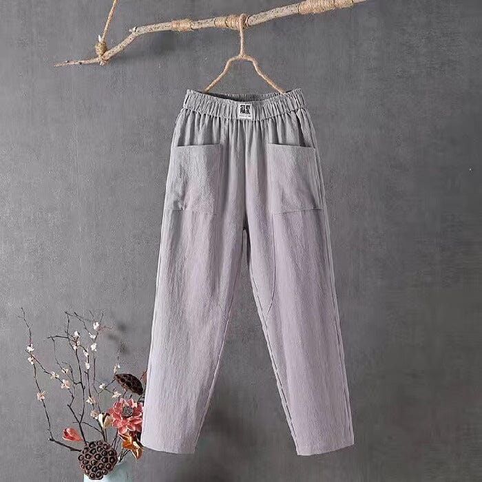 OLIVIA™ | Keten karışımlı Pantolon