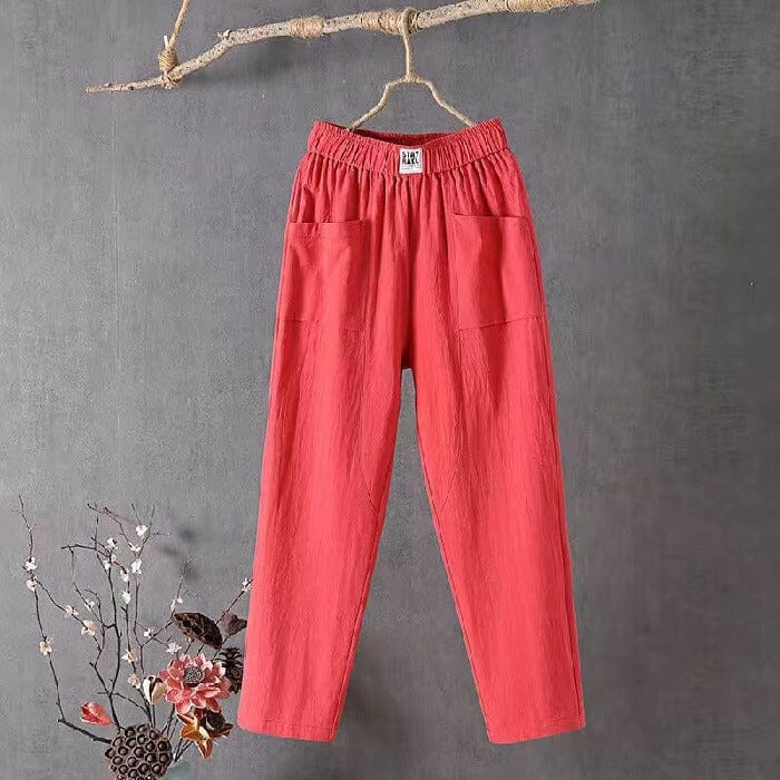 OLIVIA™ | Keten karışımlı Pantolon