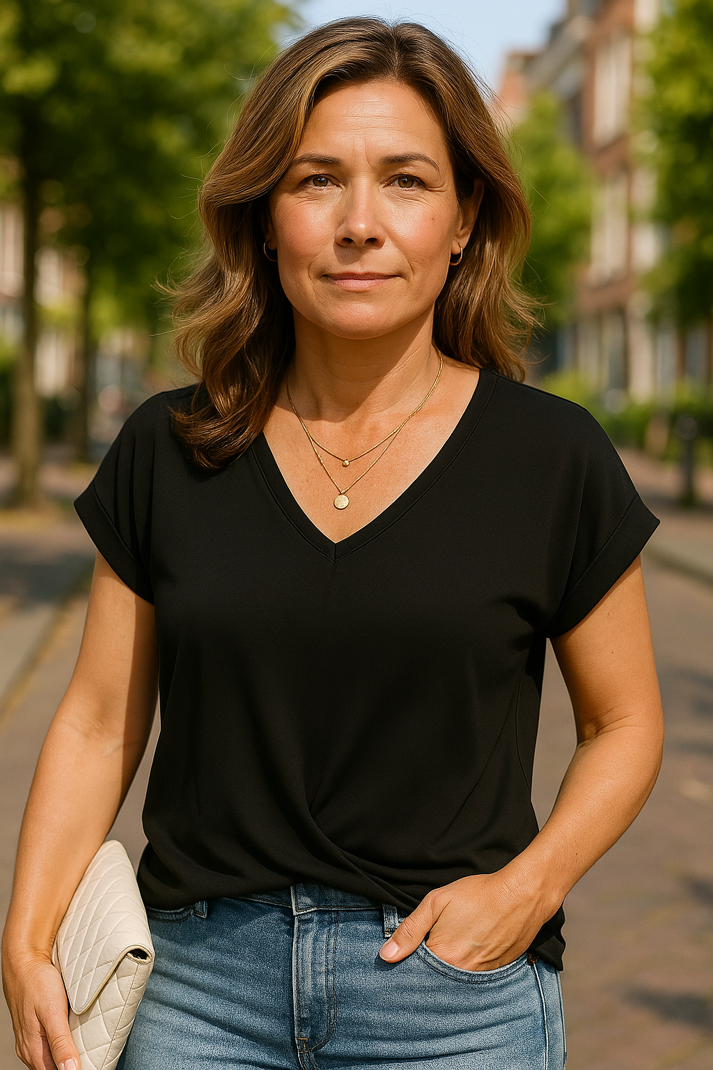 Paola™ - Şık Kısa Kollu Tişört