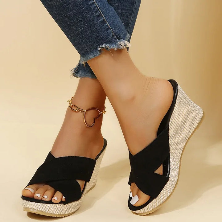 Jevie™ | Şık Wedge Sandaletler