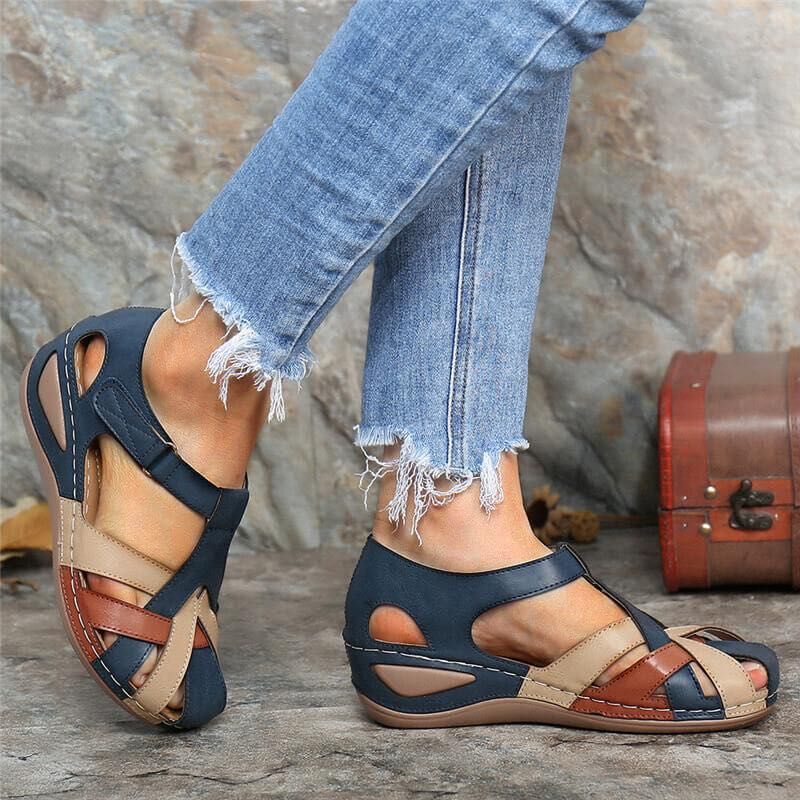 Kadınlar için Vintage Ortopedik Sandaletler™ | Konfor