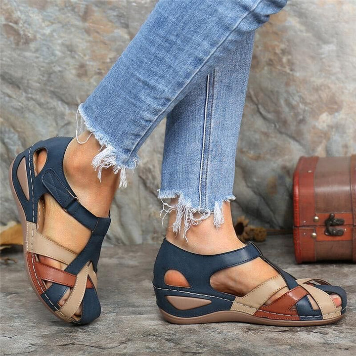 Kadınlar için Vintage Ortopedik Sandaletler™ | Konfor