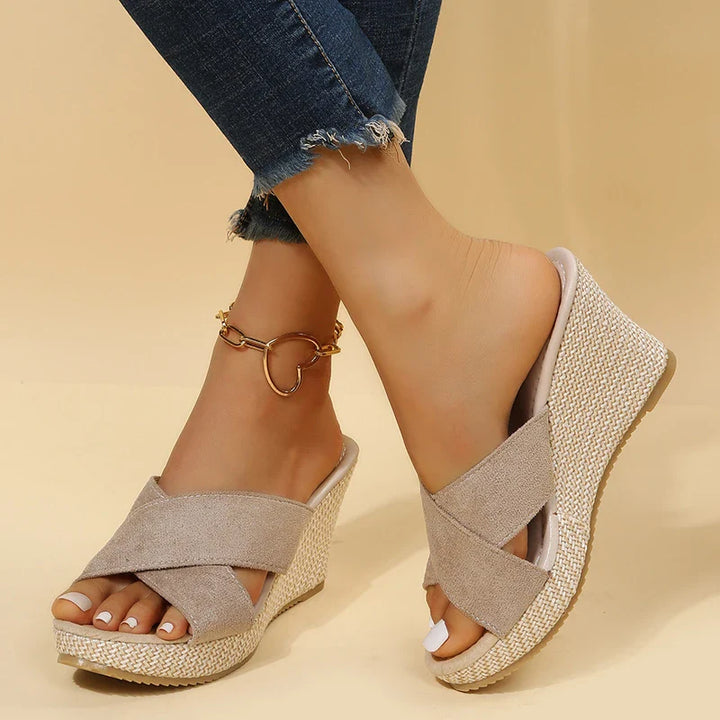 Jevie™ | Şık Wedge Sandaletler