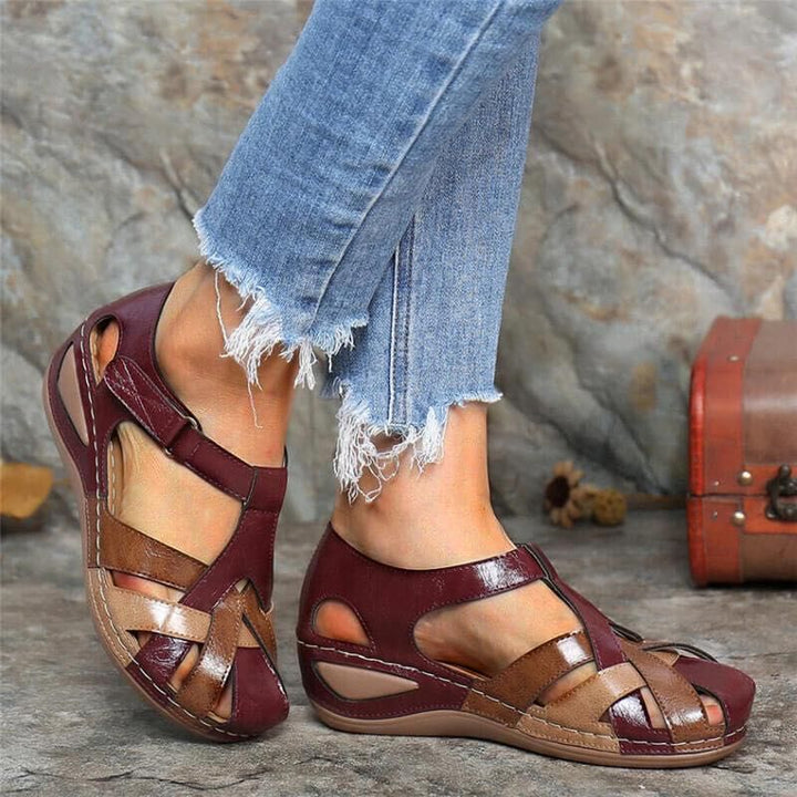 Kadınlar için Vintage Ortopedik Sandaletler™ | Konfor