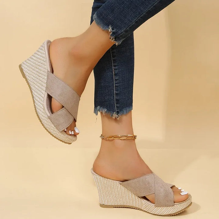 Jevie™ | Şık Wedge Sandaletler
