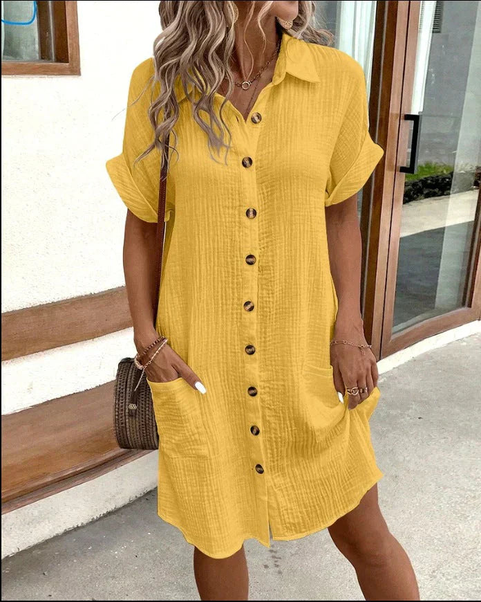 Beatrice™ | Şık Polo Elbise