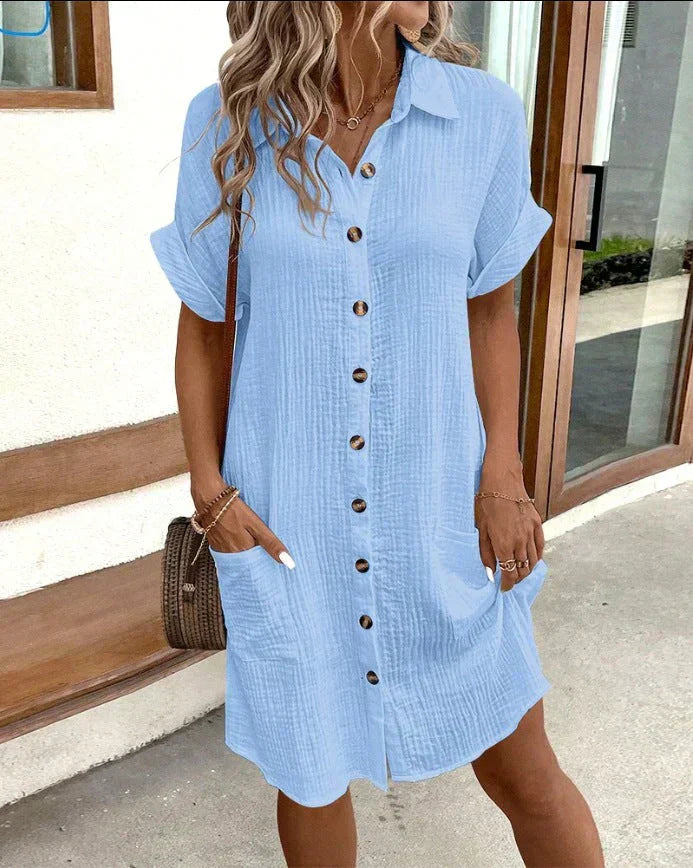 Beatrice™ | Şık Polo Elbise