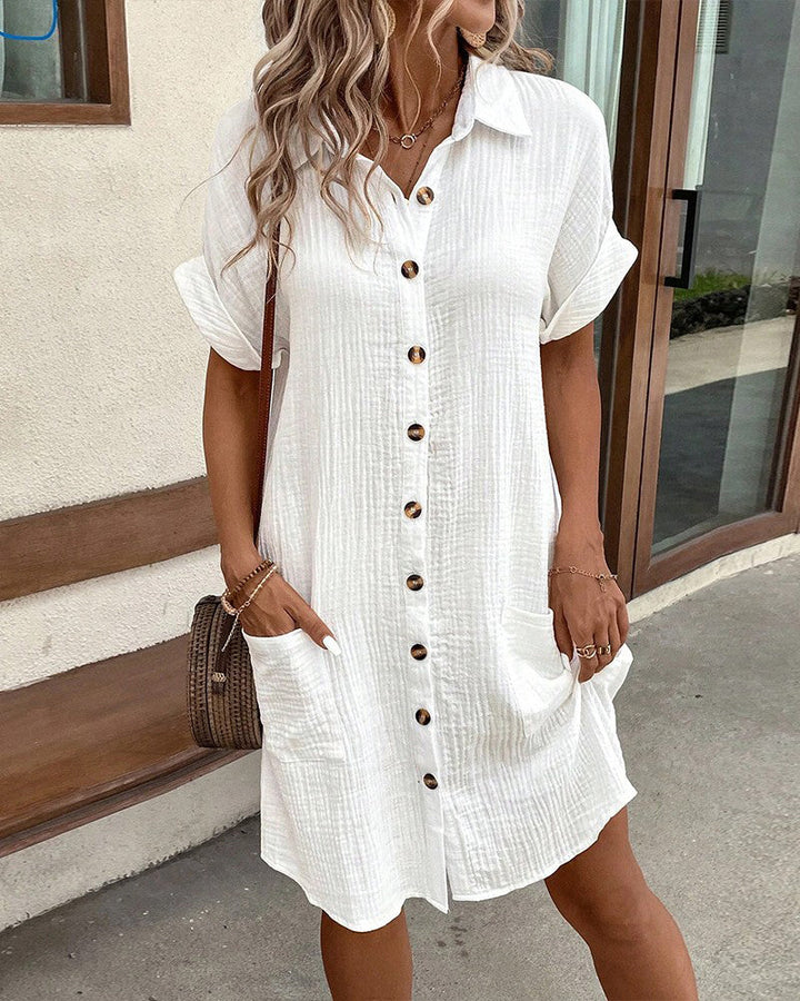 Beatrice™ | Şık Polo Elbise