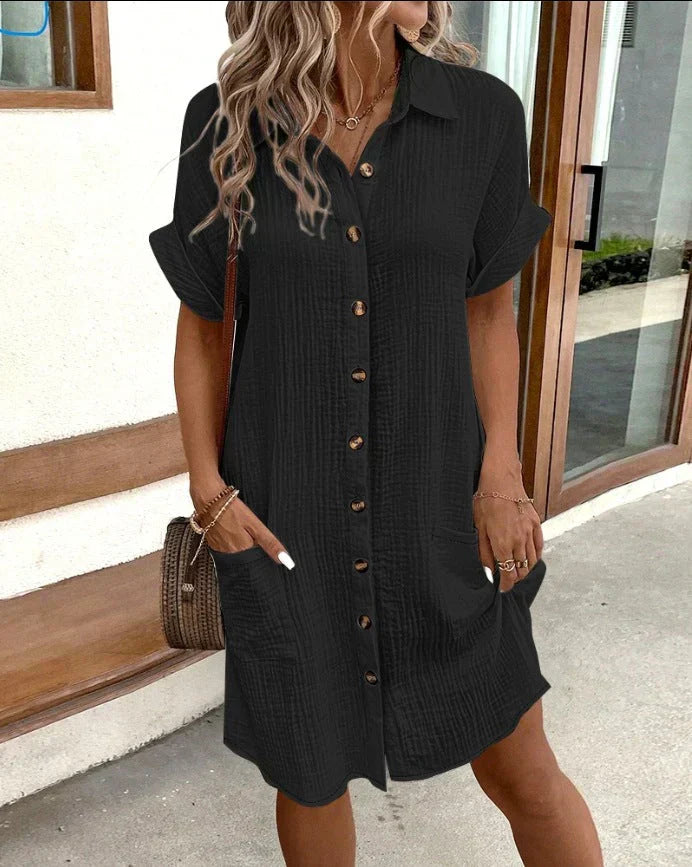 Beatrice™ | Şık Polo Elbise