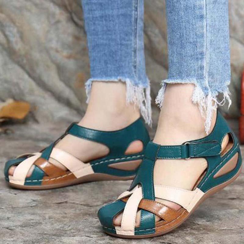 Kadınlar için Vintage Ortopedik Sandaletler™ | Konfor